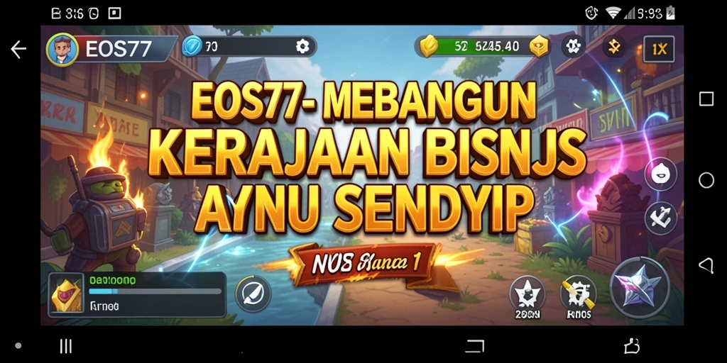 Tampilan gameplay EOS77 yang menarik dan penuh strategi Tycoon.