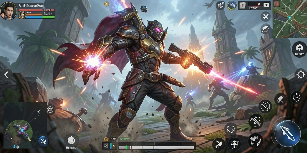 Tampilan gameplay GT777 yang menegangkan dan penuh aksi.