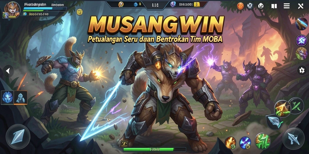 Gameplay seru dan strategis dalam <strong>MUSANGWIN</strong>