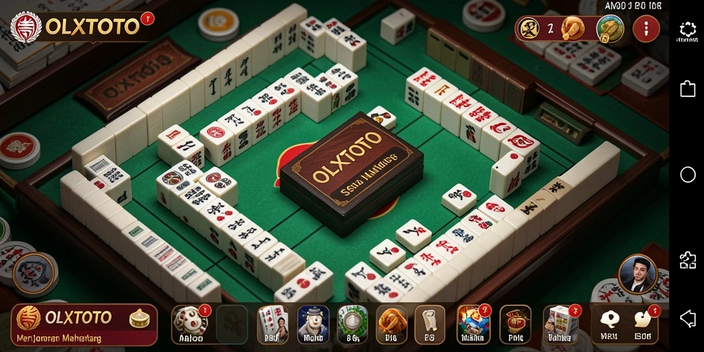 Tampilan menarik dari gameplay Mahjong OLXTOTO yang menantang.