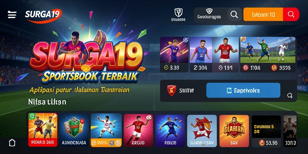 Screenshot gameplay dari SURGA19 menampilkan pengalaman sportsbook yang menarik.